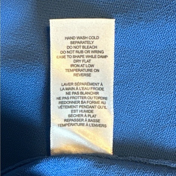 Cleo pink/lavendar sleeveless knit v-neck layering sweater - Picture 7 of 7